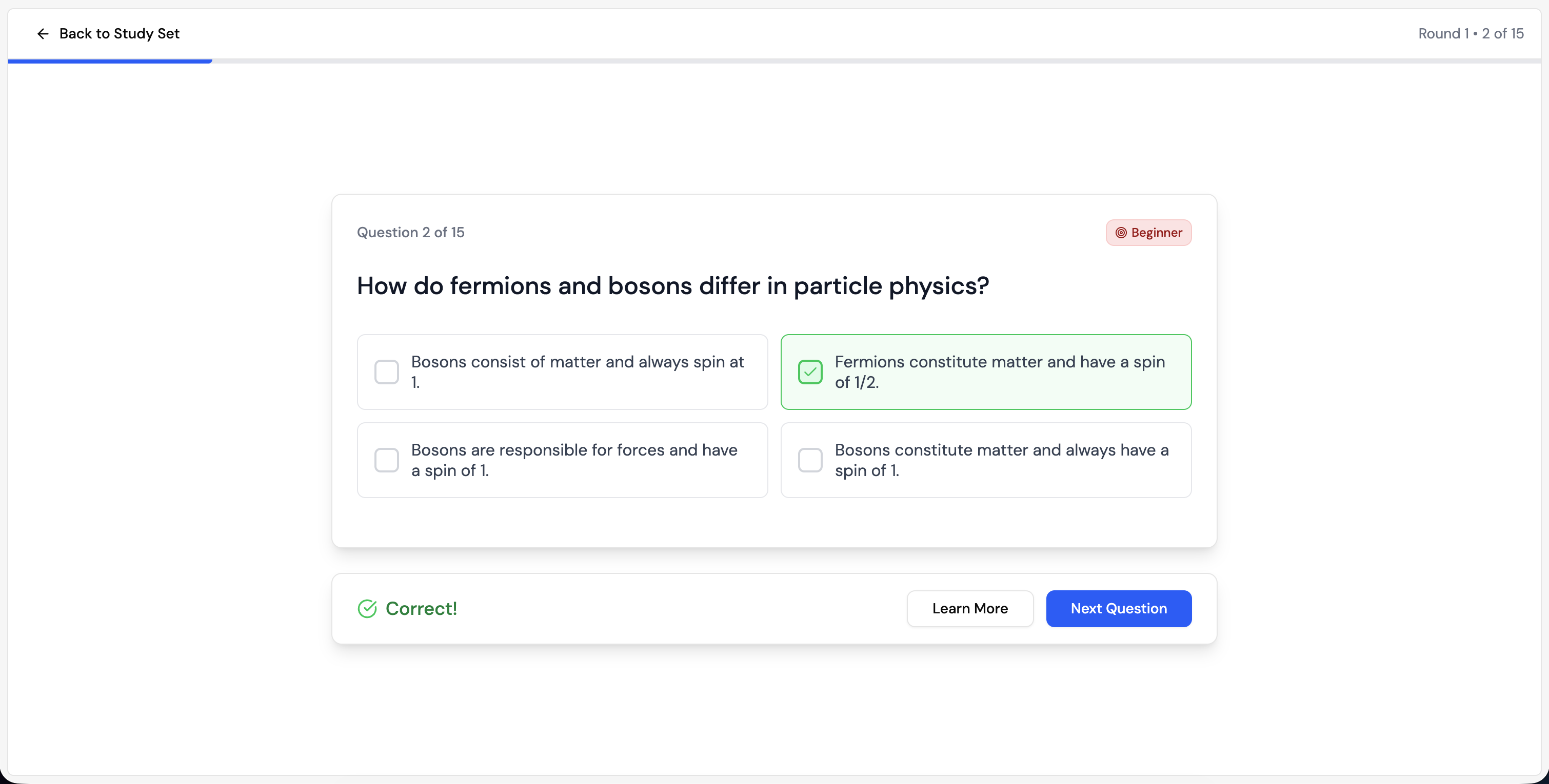 Quiz UI